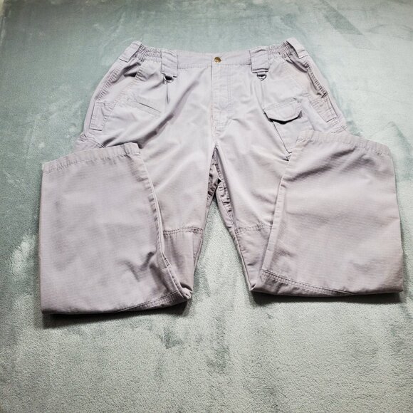 CQR Quick Dry Cargo Pants Water Resistant Lightweight Ripstop Gray Men Sz 38x30 - Picture 1 of 15
